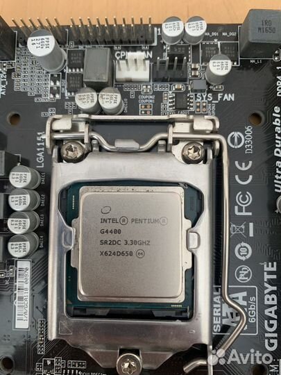 Материнская плата gigabyte ga-h110n