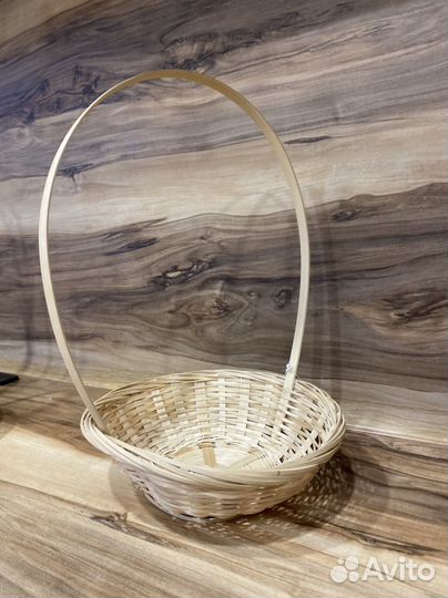 Корзина плетеная,Бамбук