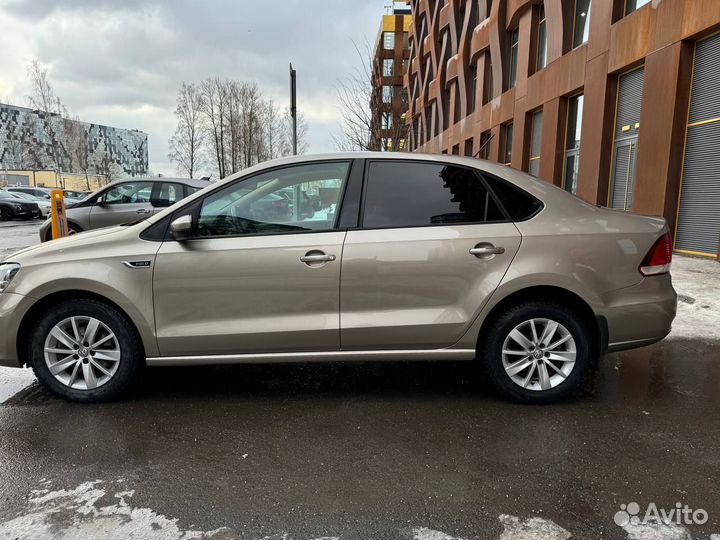 Volkswagen Polo 1.6 AT, 2016, 81 000 км