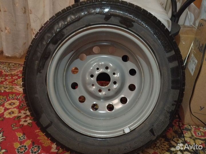 Диски с резиной r14 гранту 1шт