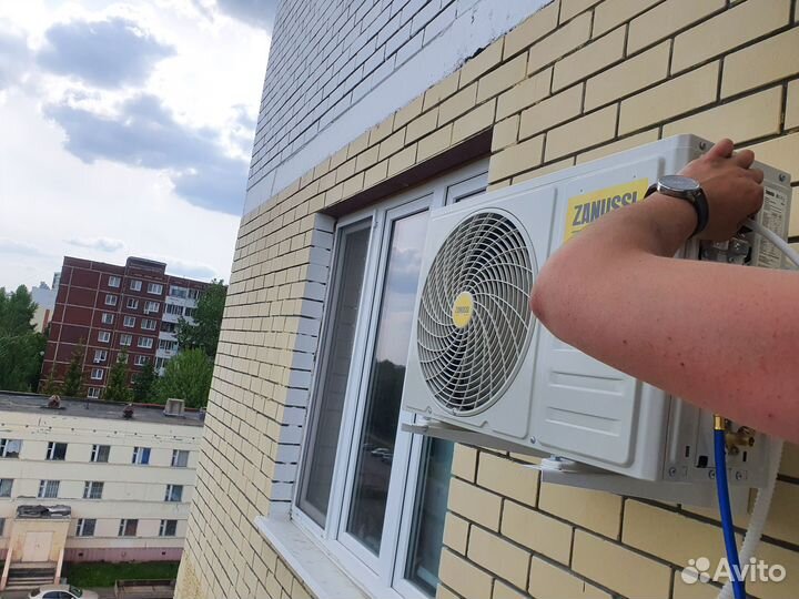 Установка кондиционеров без пыли