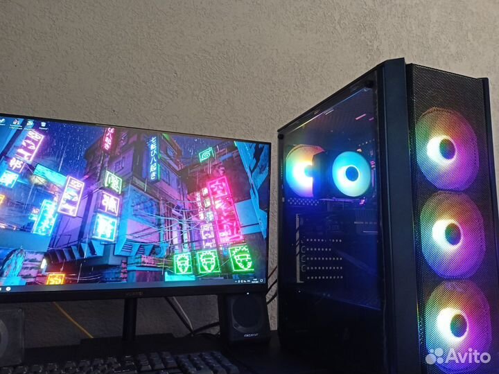 Игровой пк intel 8 ядер/gtx1660s/16gb ddr4/ssd512