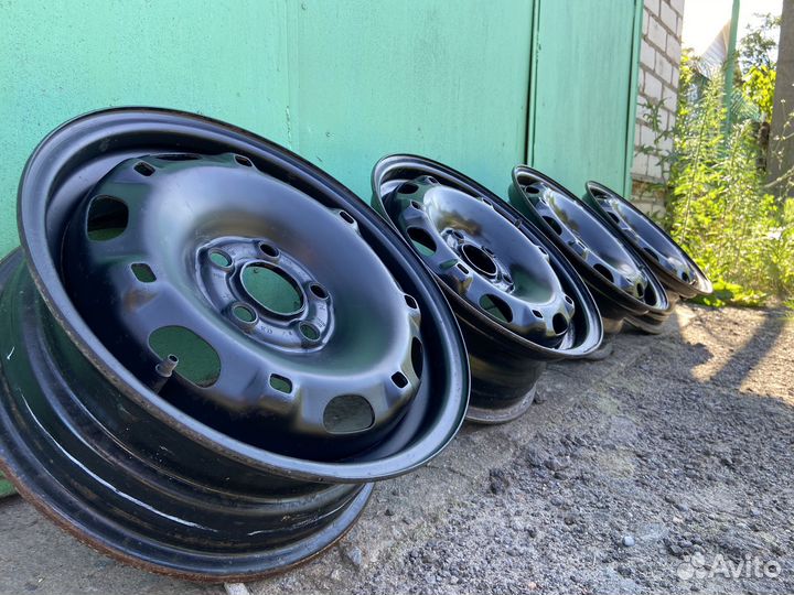 Штампованные диски r14 5 100 Rapid, Polo