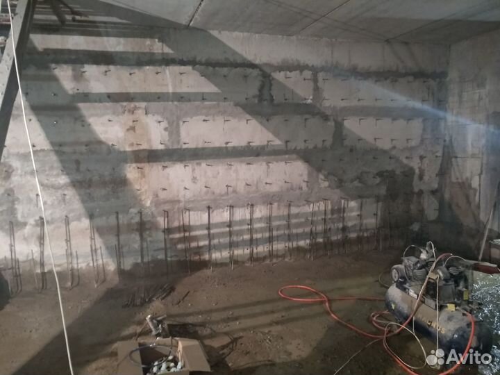 Торкретирование (мокрое)