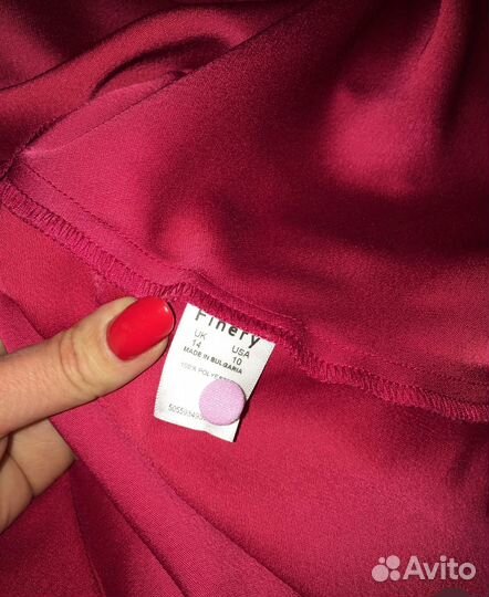 Интересное платье сильно миди L