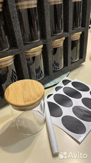 Набор баночек для специй