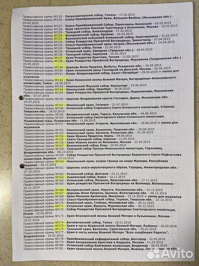 Журнал Православные храмы