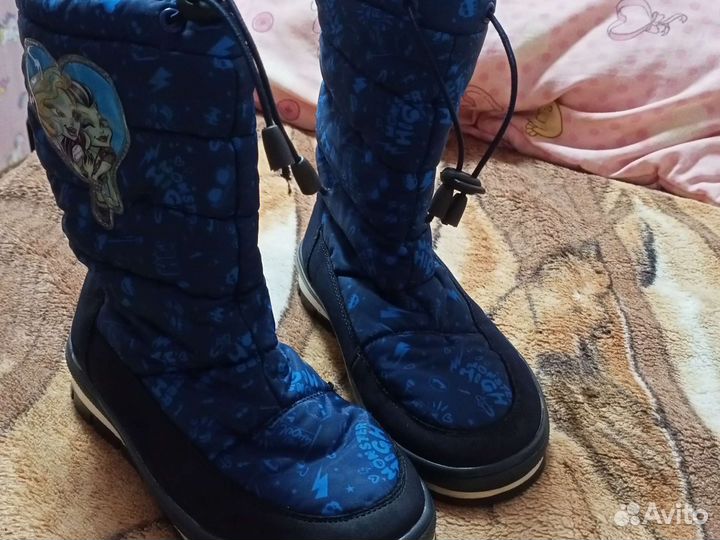 Зимнии сапоги девочки