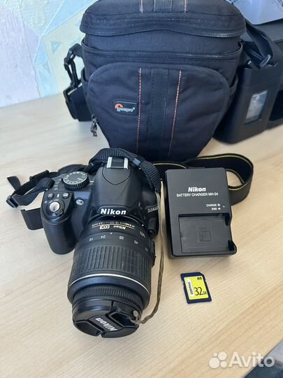 Зеркальный фотоаппарат nikon d3100