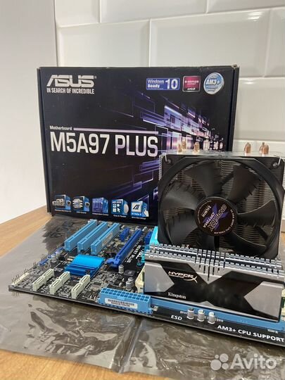 Комплект Asus m5a97+FX8300+Predator16Gb+башня