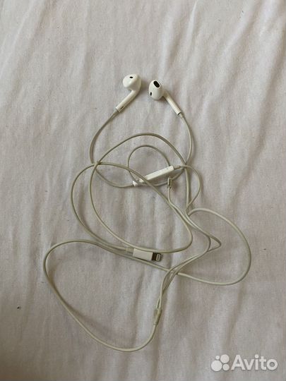 Наушники apple earpods lightning оригинальные