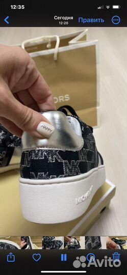 Michael kors кеды 38