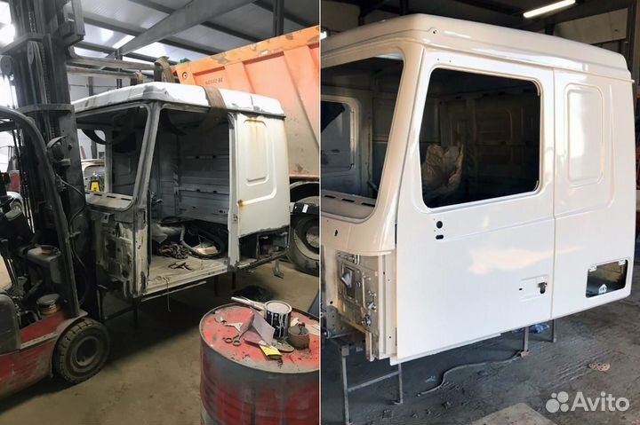 Кузовной ремонт и покраска грузовой и спецтехники