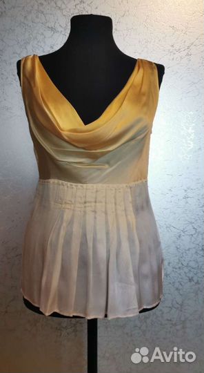 Новый шелковый топ Moschino оригинал 42