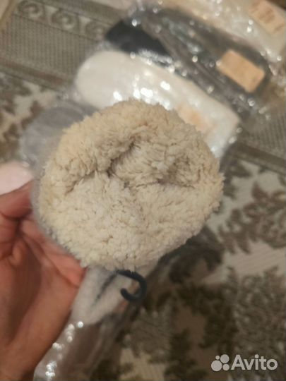 Варежки женские ангора