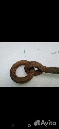 Якорь кошка старинный кованый