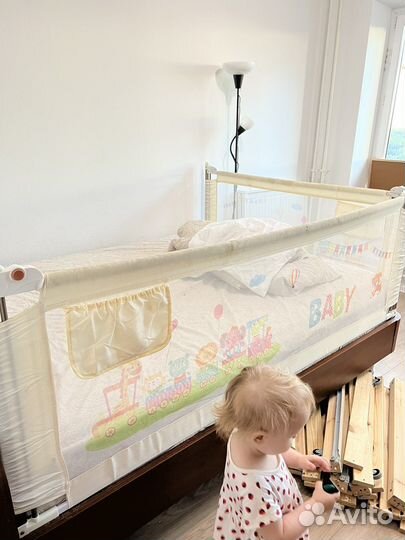 Защитные бортики 200 и 160 на взрослую кровать