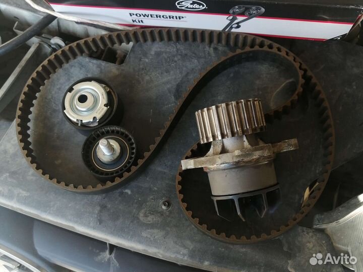 Ремень грм vesta gates и ролик