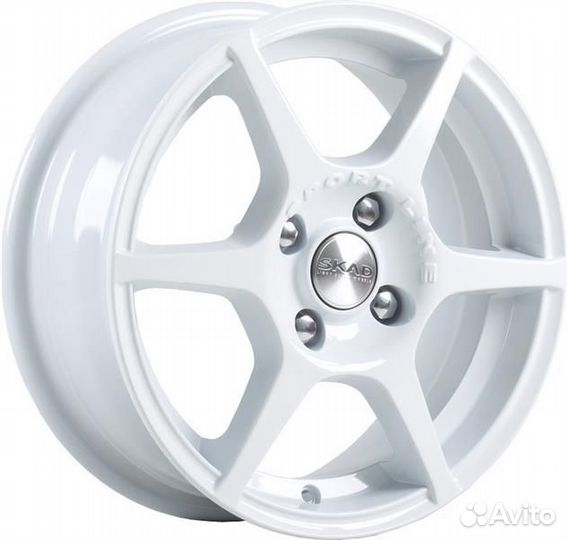 Диск Скад Ягуар 5,5х14 PCD 4х98 ET 38 DIA 58,6 Алм