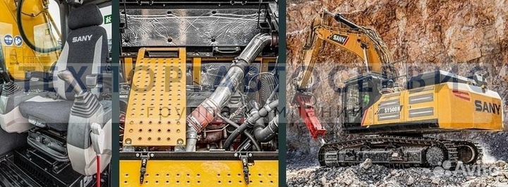 Гусеничный экскаватор Sany SY500H, 2023