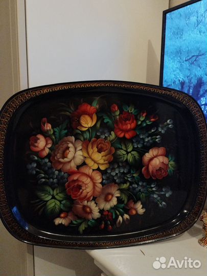 Подносы жостово СССР