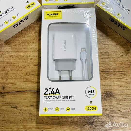 Зарядное устройство foneng EU29 2.4А USB Lightning
