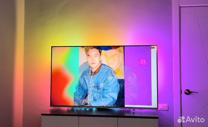 Телевизор philips ambilight 55 дюймов, 120 Гц