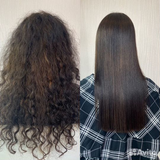 Реконструкция, Выпрямление волос