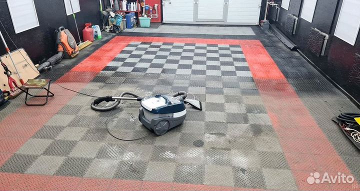 Пвх плитка для гаража