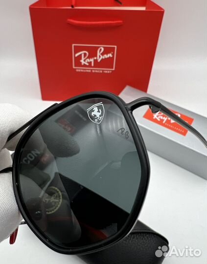 Очки ray ban ferrari rb3748M