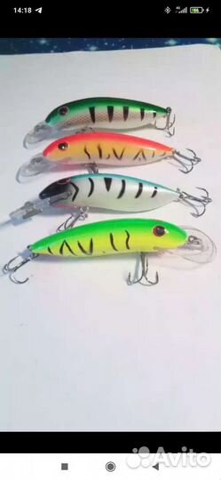 Воблеры Halco и jackall (копии)