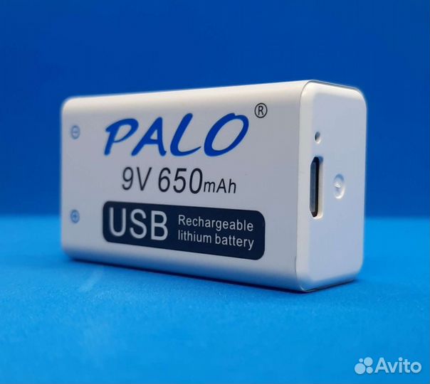 Аккумулятор крона 9в 650mah (новый)