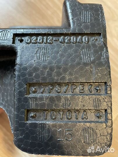 Абсорбент бампера RAV4 III левый 52612-42040
