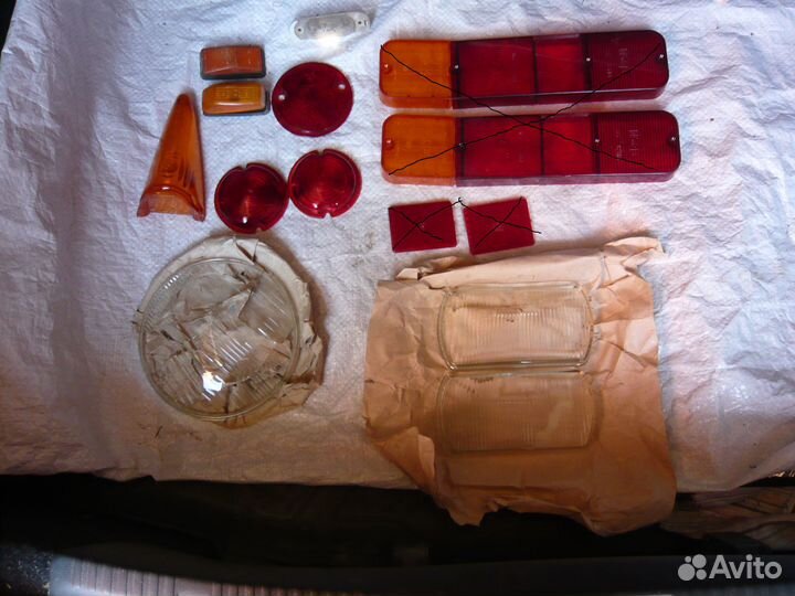 Стекла фонарей, фар москвич 403-412