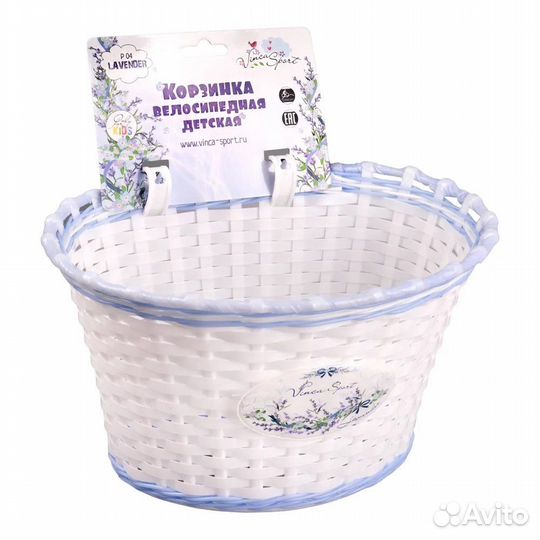 Вело корзина детская на руль vinca