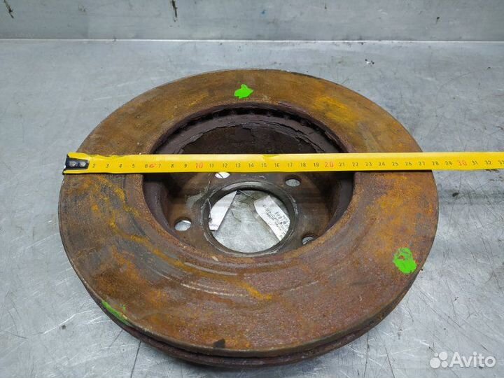 Диск тормозной передний вентилируемый Fiat Ducato