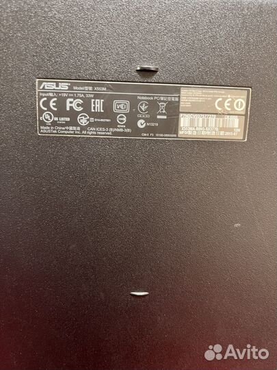 Ноутбук asus x553m