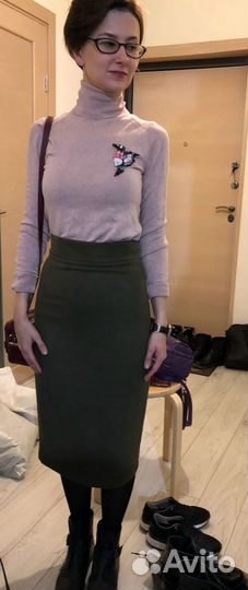 Водолазка Zara Knit женская вискоза размер S