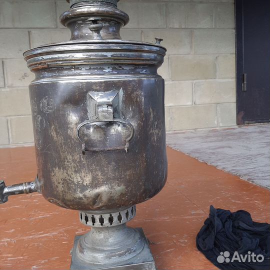 Самовар на дровах старинный