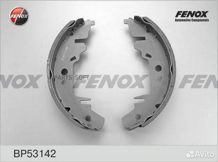 Fenox BP53142 Колодки торм