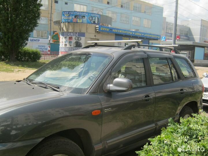 Багажники на крышу Hyundai Santa Fe Classic (2001