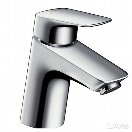 Hansgrohe Logis, Смеситель для раковины, С донным