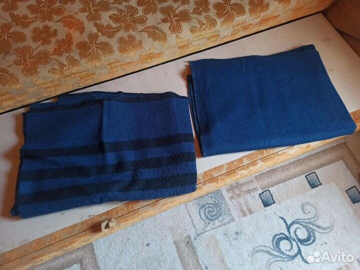 Одеяла армейские бу