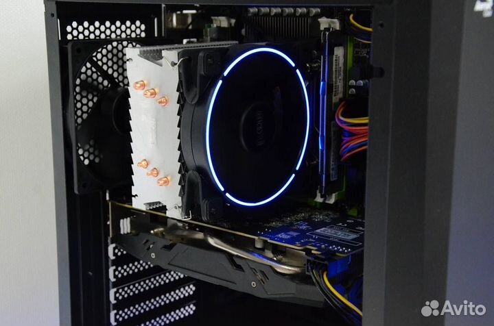 Игровой пк Intel 8 ядер / 32gb озу / RX 580 8gb