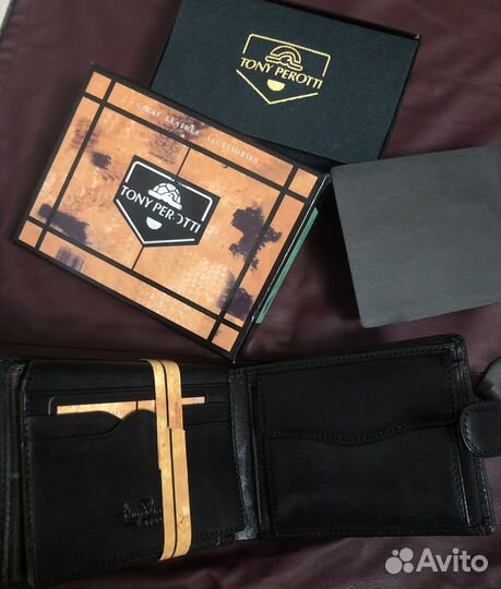 Портмоне мужской новый tony perotti