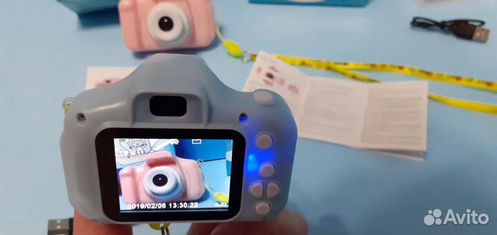 Фотоаппарат детский Cartoon X2 русский язык, игры
