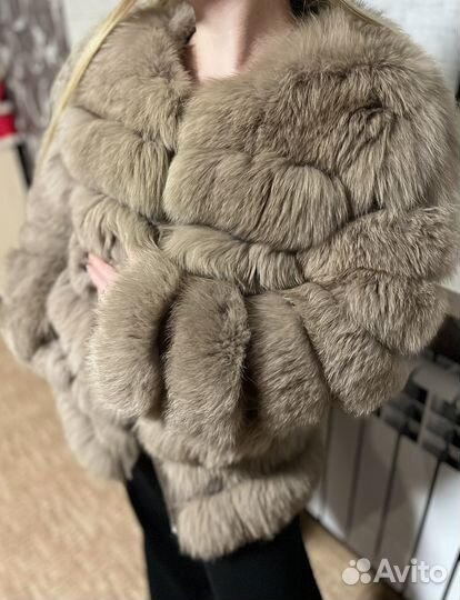 Шуба из песца