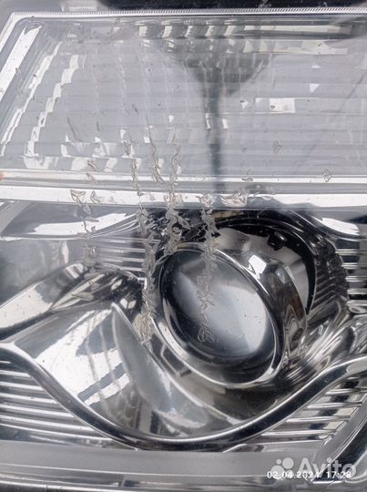 Фары nissan pathfinder линзы ксенон