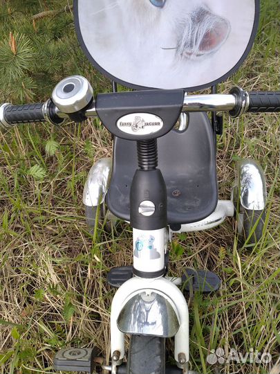 Детский велосипед с родительской ручкой