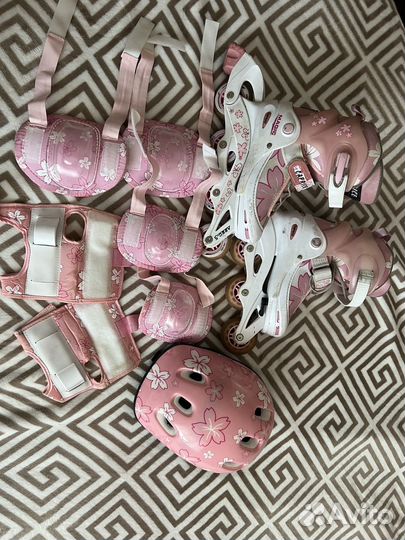 Детские ролики и защита